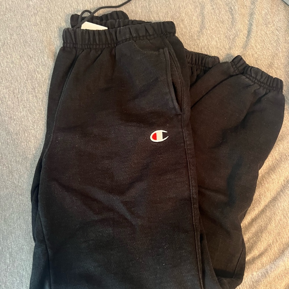 Black Champion sweatpants